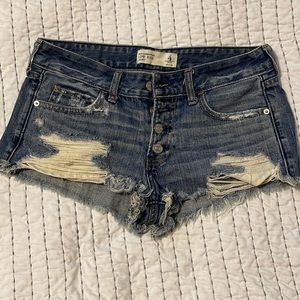 Abercrombie & Fitch, denim blue Jean daisy dukes